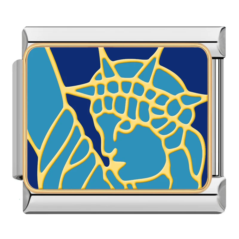 Charm Italiano Plano - Colección Valores y Símbolos (Familia, Fe, Amor)