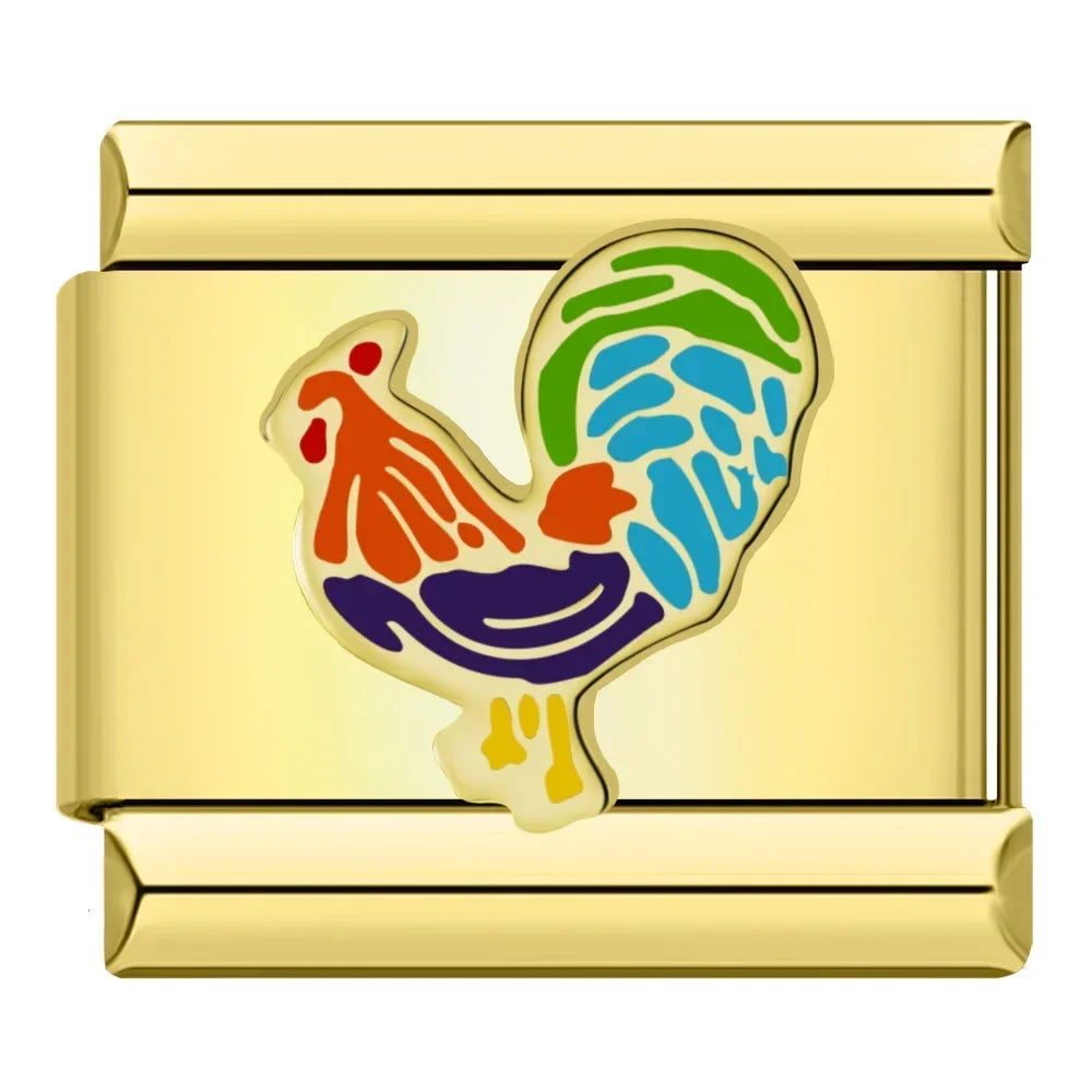 Charm Italiano Plano - Colección Favoritos (Mascotas, Fantasía y Mensajes)