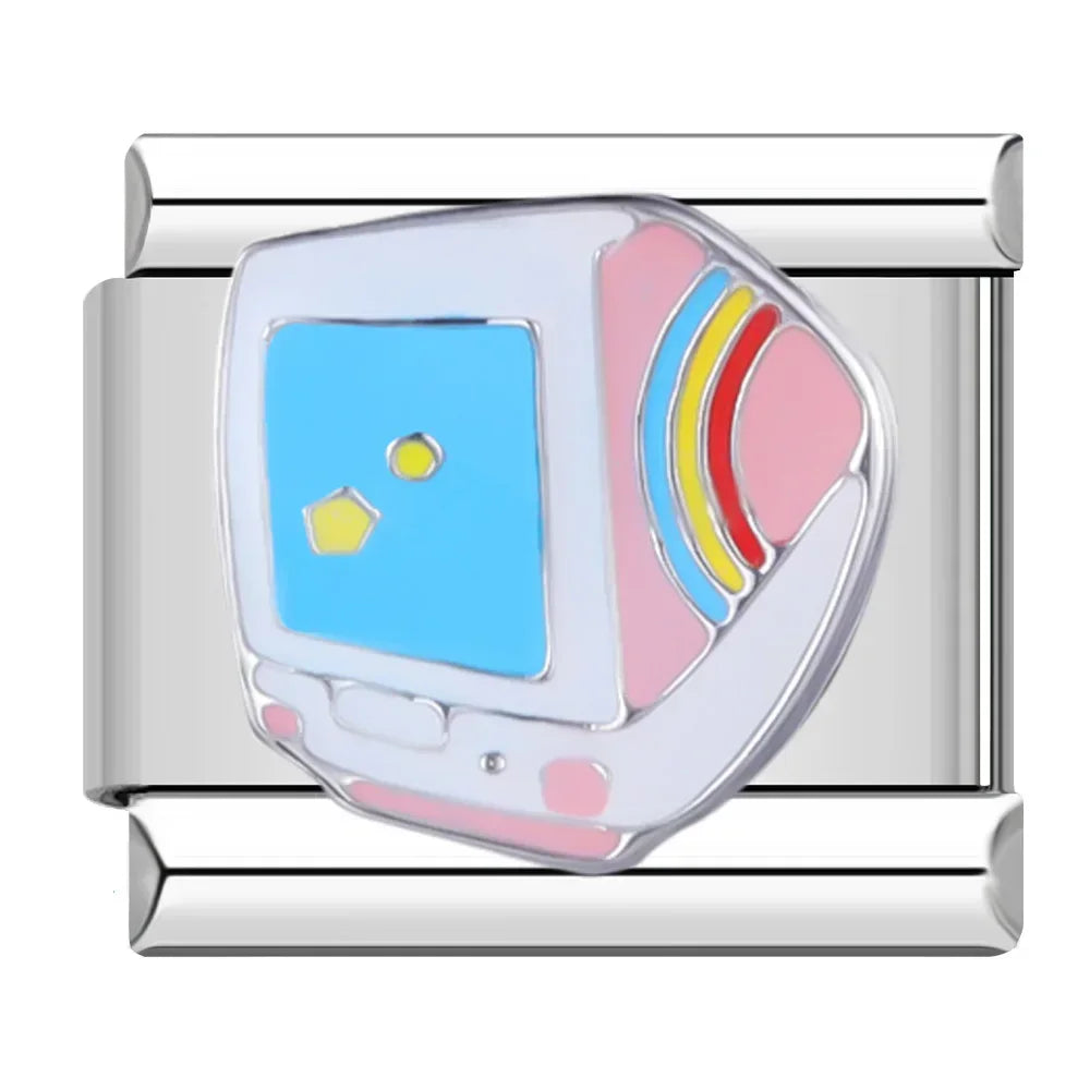 Charm Italiano Plano - Colección Y2K Fun (Frases, Memes y Animales Pastel)