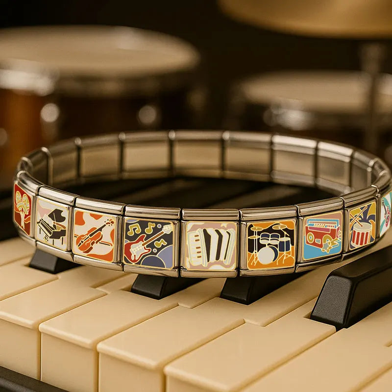 Charm Italiano Plano - Colección Pasión Musical (Guitarra, Piano y Retro)