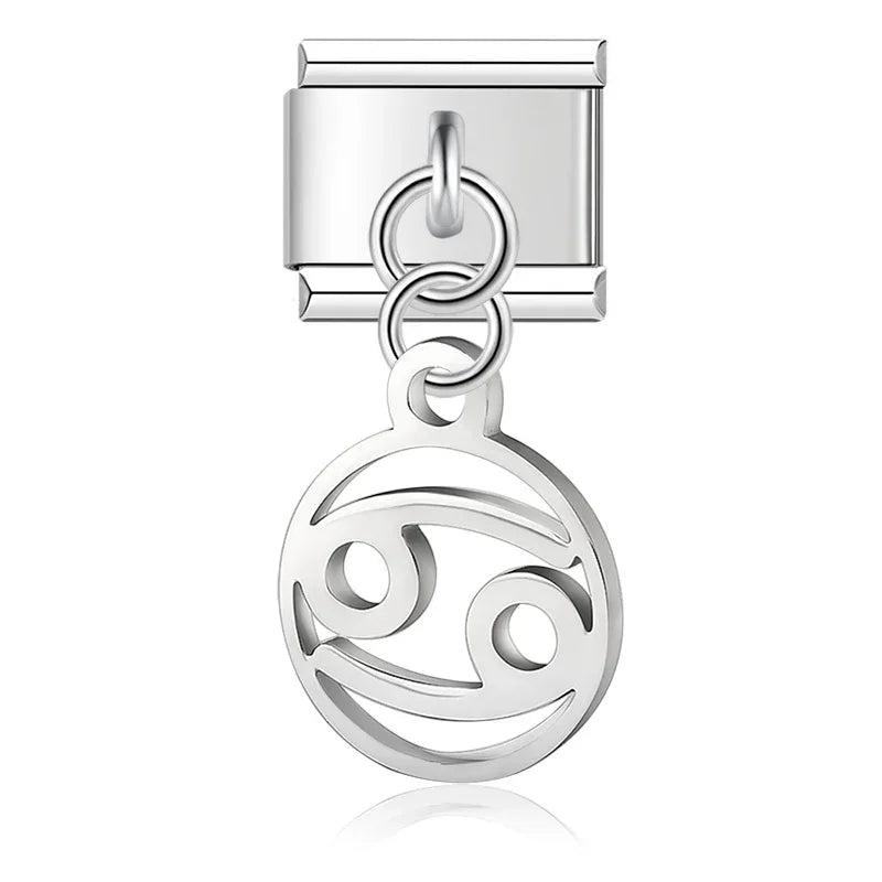 Charm Italiano Colgante - Signos del Zodiaco (Horóscopo)