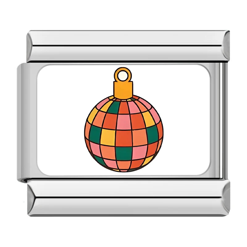 Charm Italiano Plano - Colección Navidad "Cute" (Muñecos de Nieve, Reno y Regalos)