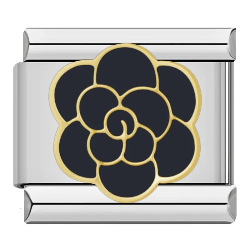 Charm Italiano Plano - Colección Flores del Mundo (El Jardín Definitivo)