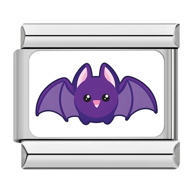 Charm Italiano Plano - Colección Halloween Pastel (Cute Spooky)