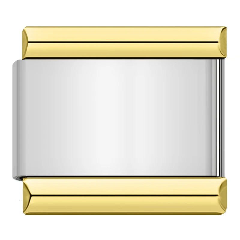 Charm Italiano Base - Eslabón Liso (Colores y Metales Variados)