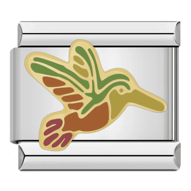 Charm Italiano Plano - Colección Reino Animal (Mascotas, Fauna y Unicornios)