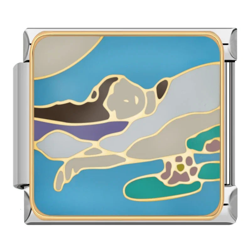 Charm Italiano Plano - Colección Diosas y Serenity (Retratos Femeninos)