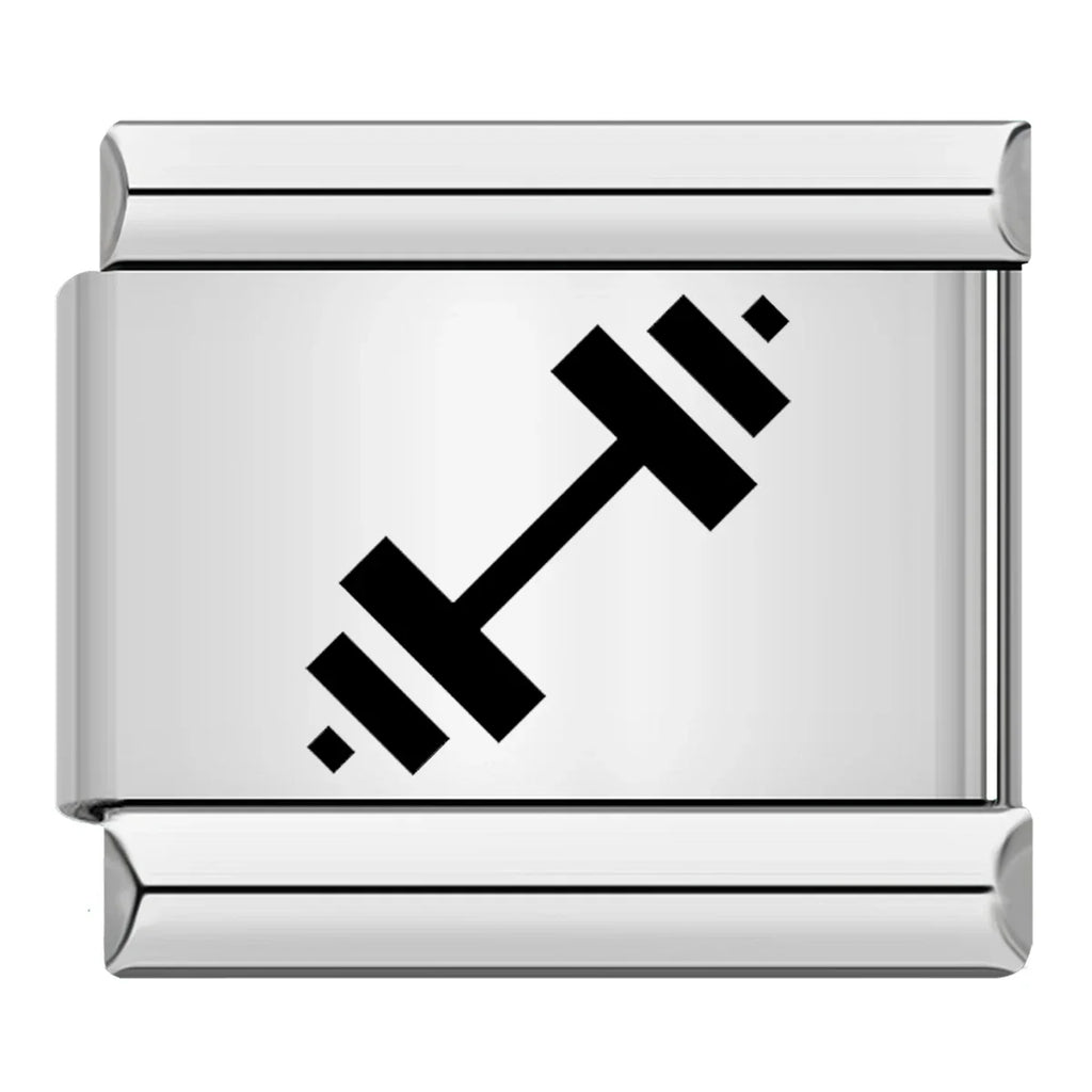 Charm Italiano Plano - Colección Deporte y Fitness (Running, Fútbol, Natación)