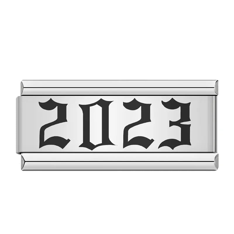 Charm Italiano Plano - Colección Años Memorables (Tu Fecha Especial)