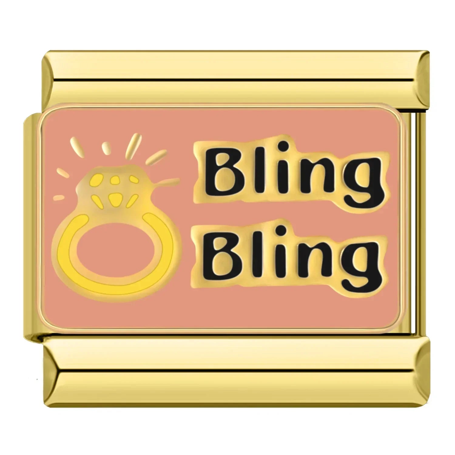 Charm Italiano Plano - Colección Amor, Familia y Naturaleza (Flores, Papá, Arcoíris)