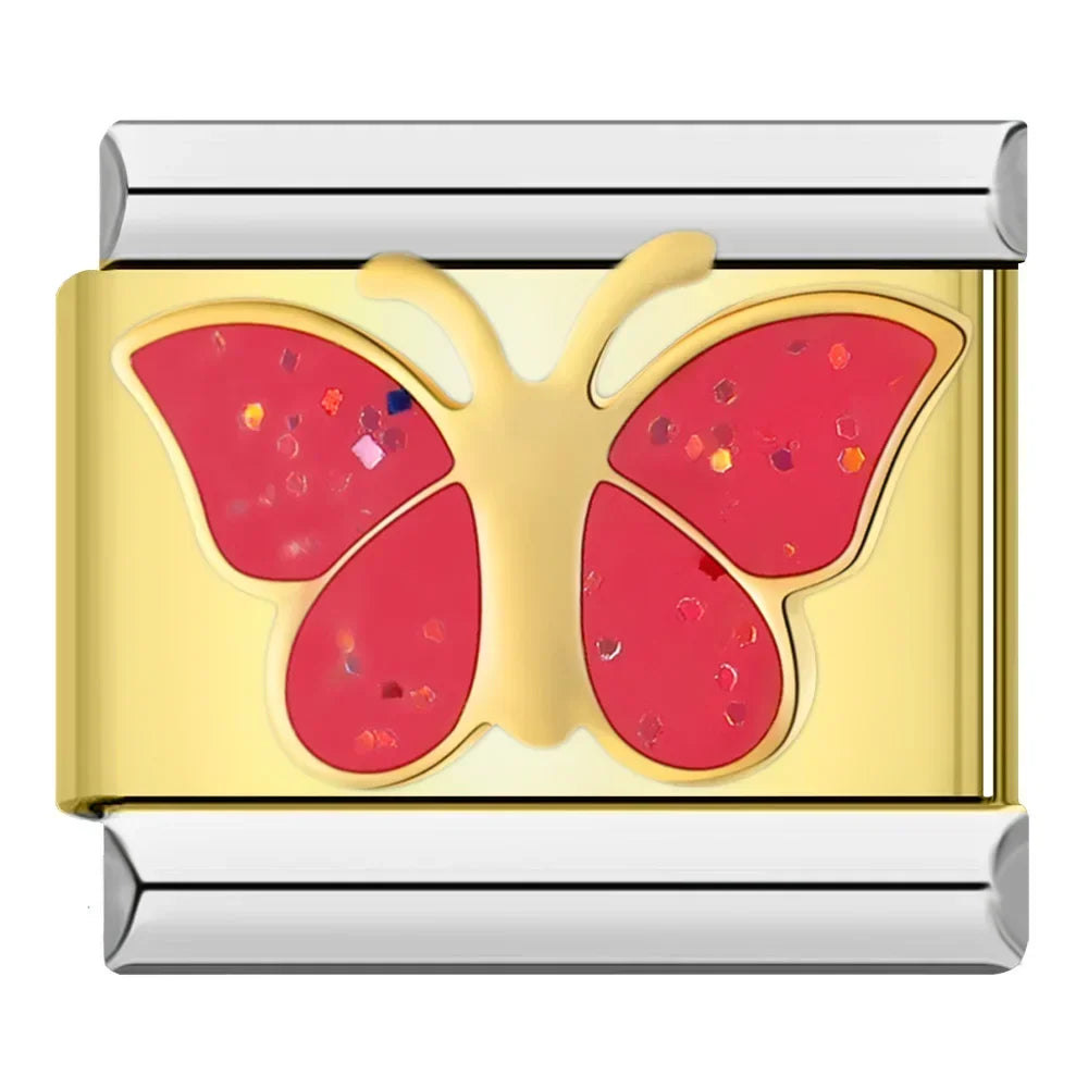 Charm Italiano Plano - Colección Favoritos (Mascotas, Fantasía y Mensajes)